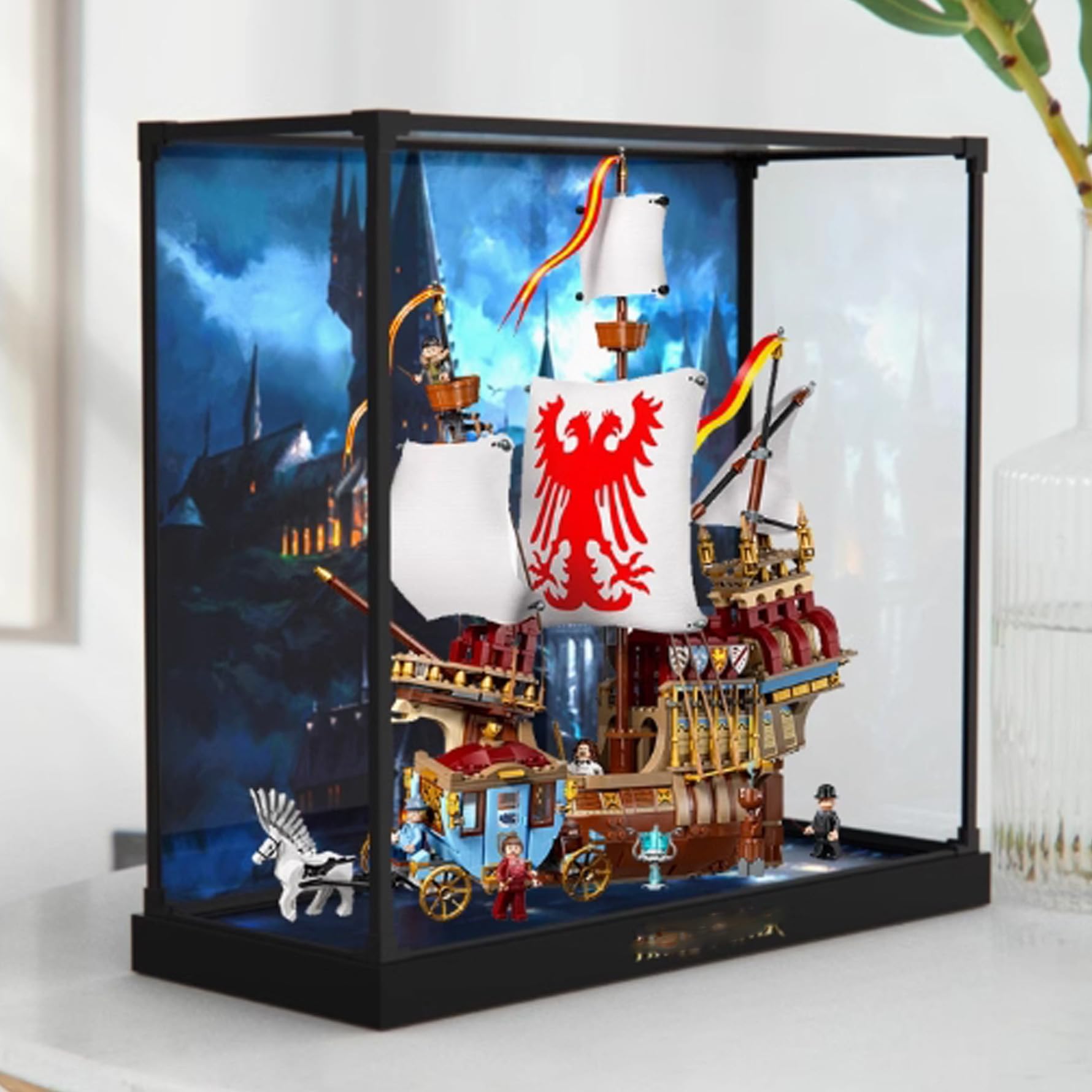 絵画 インテリア ディスプレイ Amazon.co.jp: レゴ76440 Triwizardトーナメントモデル用透明