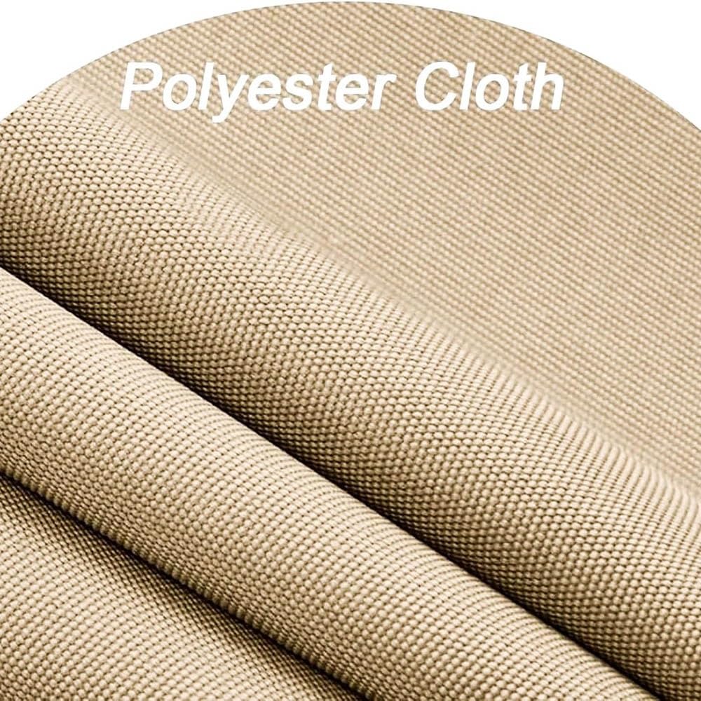 Wysuwany zewnętrzny baldachim przeciwsłoneczny, zapasowy materiał, ochrona przed promieniowaniem UV, do patio, kawiarni, balkonu, fioletowa pokrywa górna, 2,45 x 2,1 m, łatwy montaż