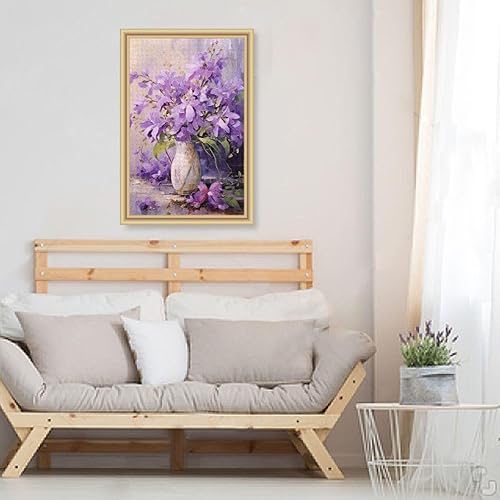 Miniatura 6 de Purple Flower Jigsaw Puzzles 500 Pieces for Adults,Learning Educational Puzzles,Difficult and Challenge Families Toys with Mesh Storage Bag 2011811