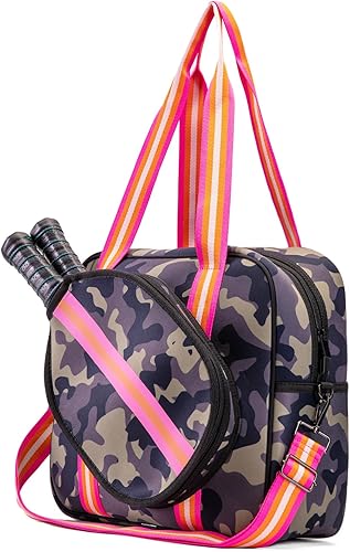 Bolso bandolera de pickleball para mujeres y hombres, bolsas de pickleball para mujeres y hombres, bolsas de pickleball para damas