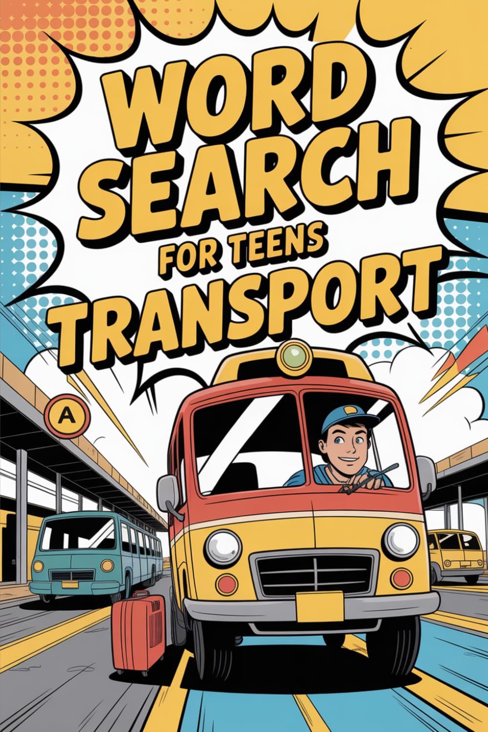 Word Search for Teens. Transport: A Fun Brain-Boosting High-Speed Puzzle Workbook Packed with Transport-Themed Words
