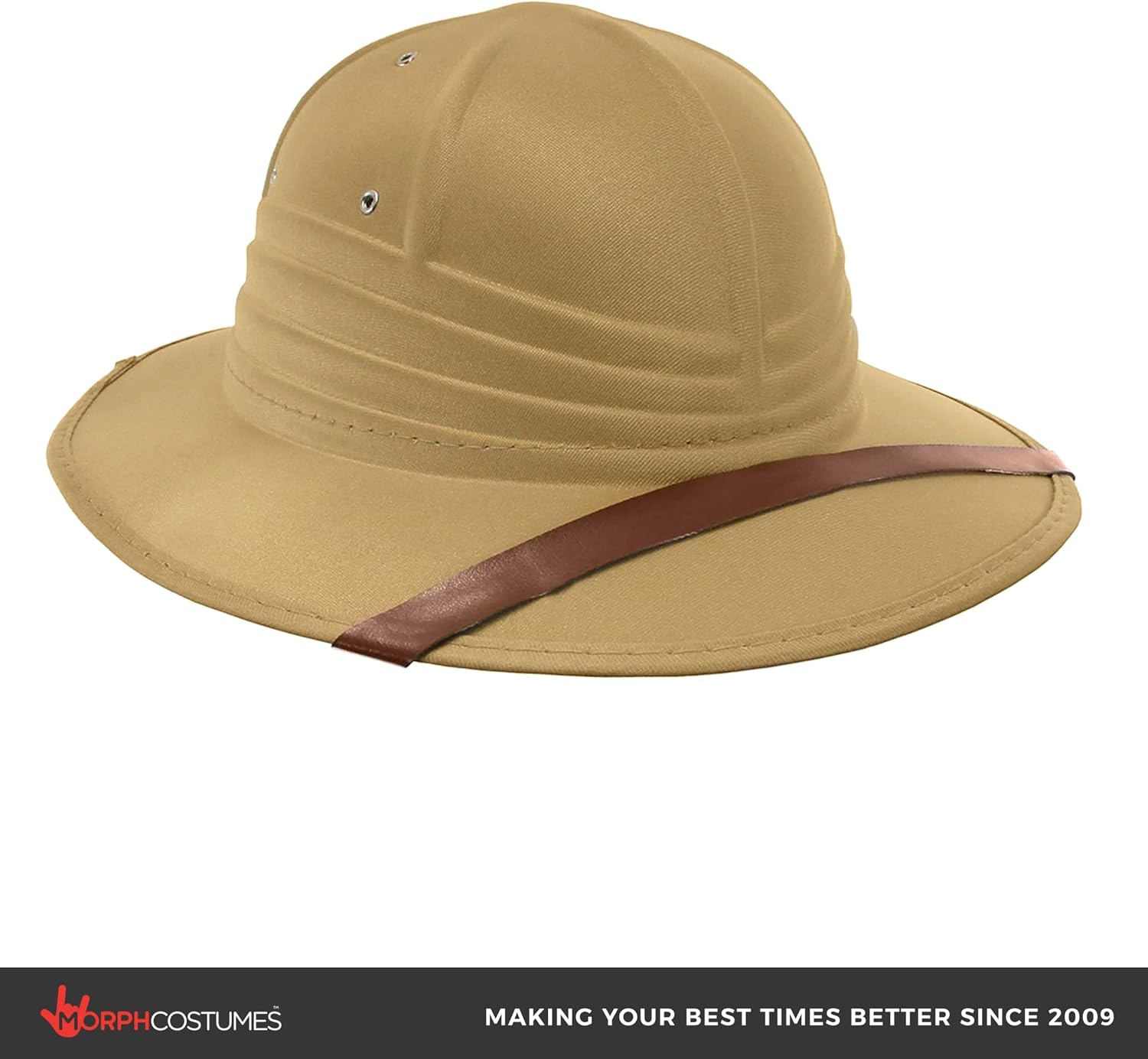 Nicky Bigs Novelties British Pith Helmet, Jungle Safari Hat, Zoo Keeper Hats, Explorer Sun Hats, Halloween Costume Accessory