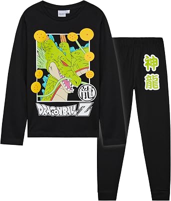 Get Trend Pajama Set for Boys, Long Sleeve T Shirt and Elastic Waist PJ Pants, Anime Character Sleepwear, Gifts for Boys