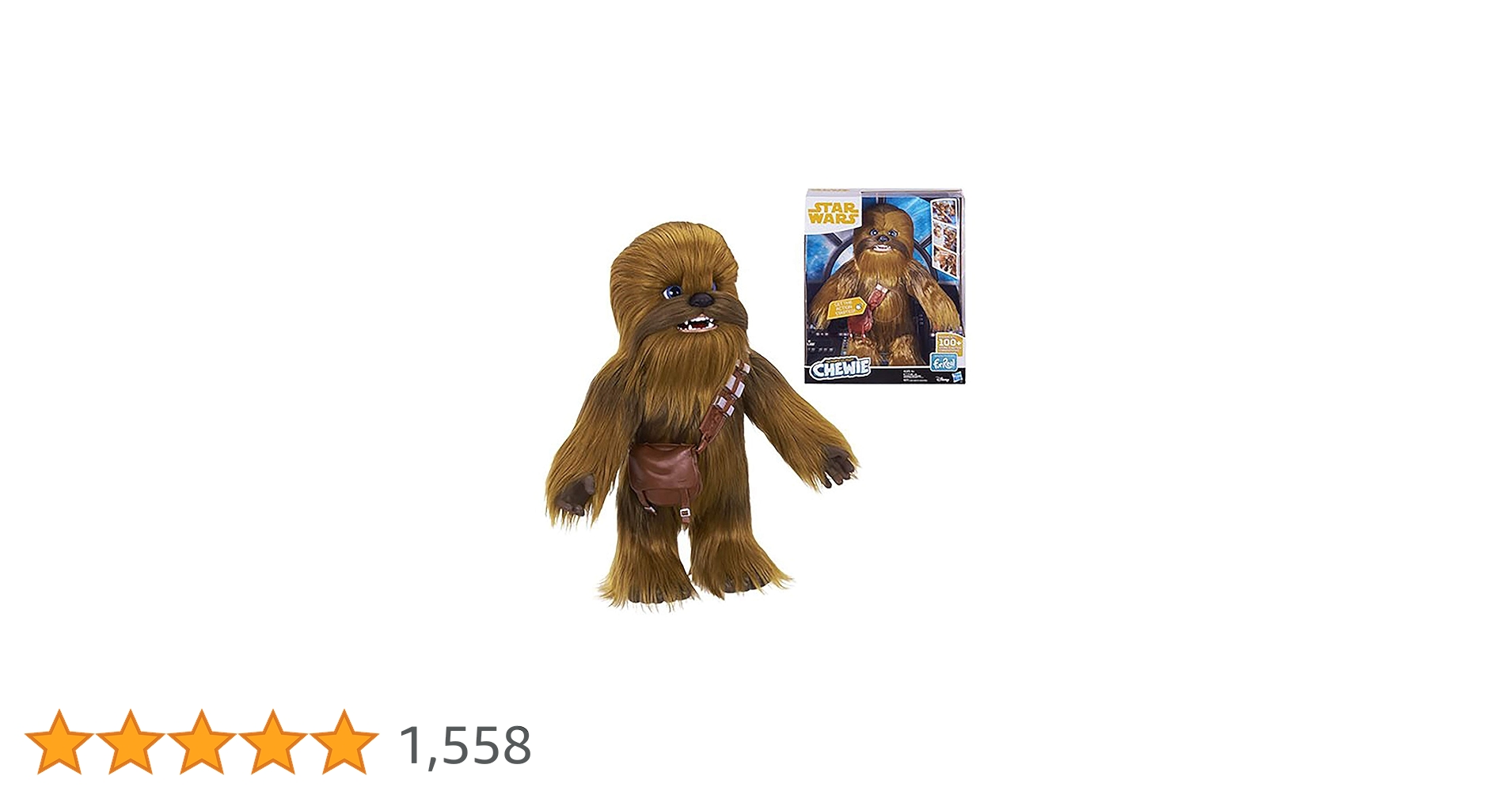 ぬいぐるみ Star Wars Ultimate Co-Pilot Chewie Star Wars: Ultimate Co-Pilot CheWie - Electronic Pets