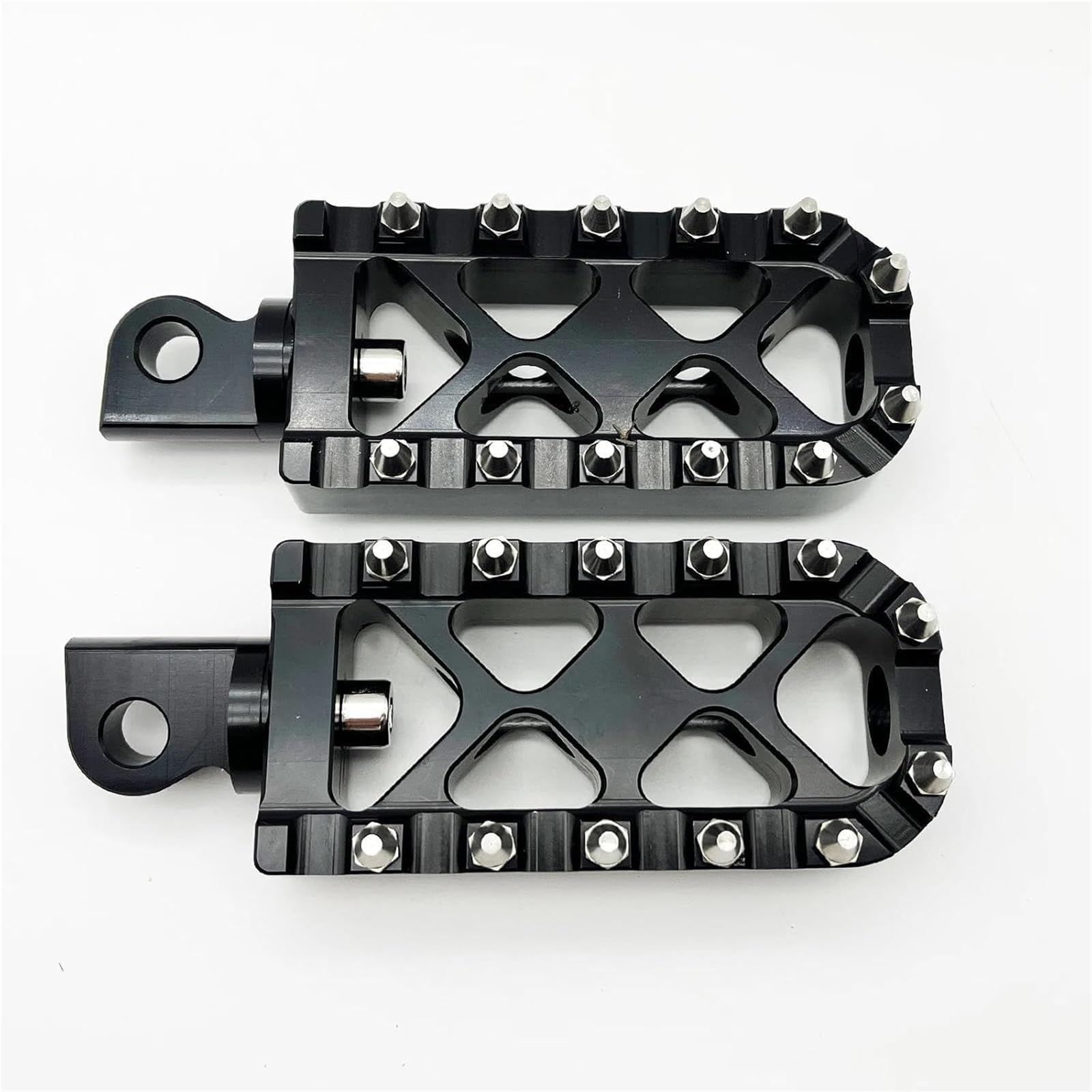 Estribos para moto Para pedal de Para moto Para Dyna Para Softail Para Sportster Para XL Iron Para Touring(Negro)