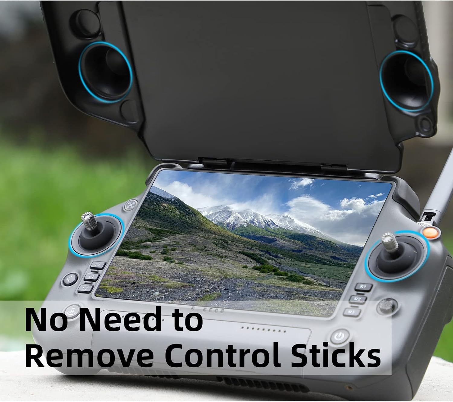 BTG 2 in 1 Controller Protector & Sunhood for DJI RC Plus Remote Controller Accessories