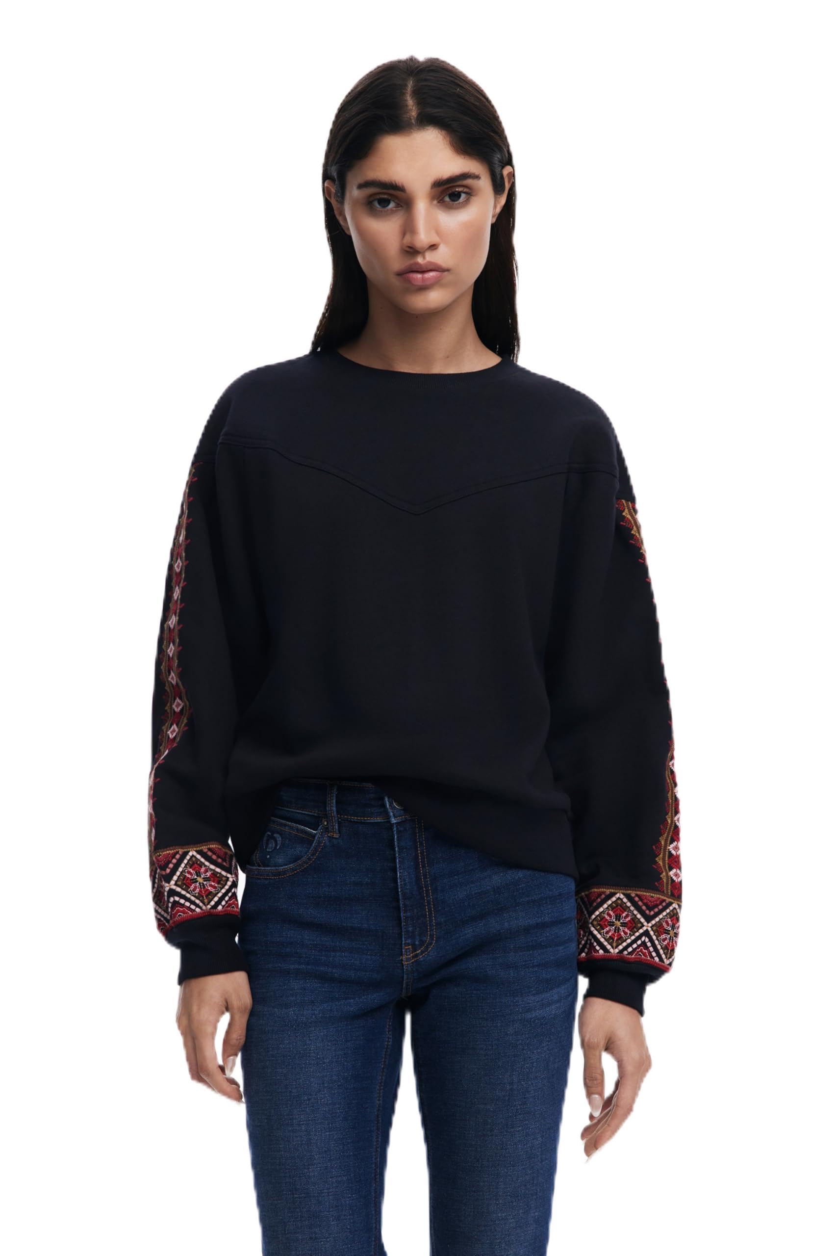 Desigual SWEAT_AYANA, 2000 BLACK, XL