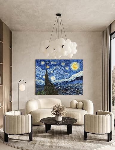 Vista 641 de DECORARTS - Almond Blossom Tree - Vincent Van Gogh Art Reproduction. Giclee Canvas Prints Wall Art for Home Decor 30x24