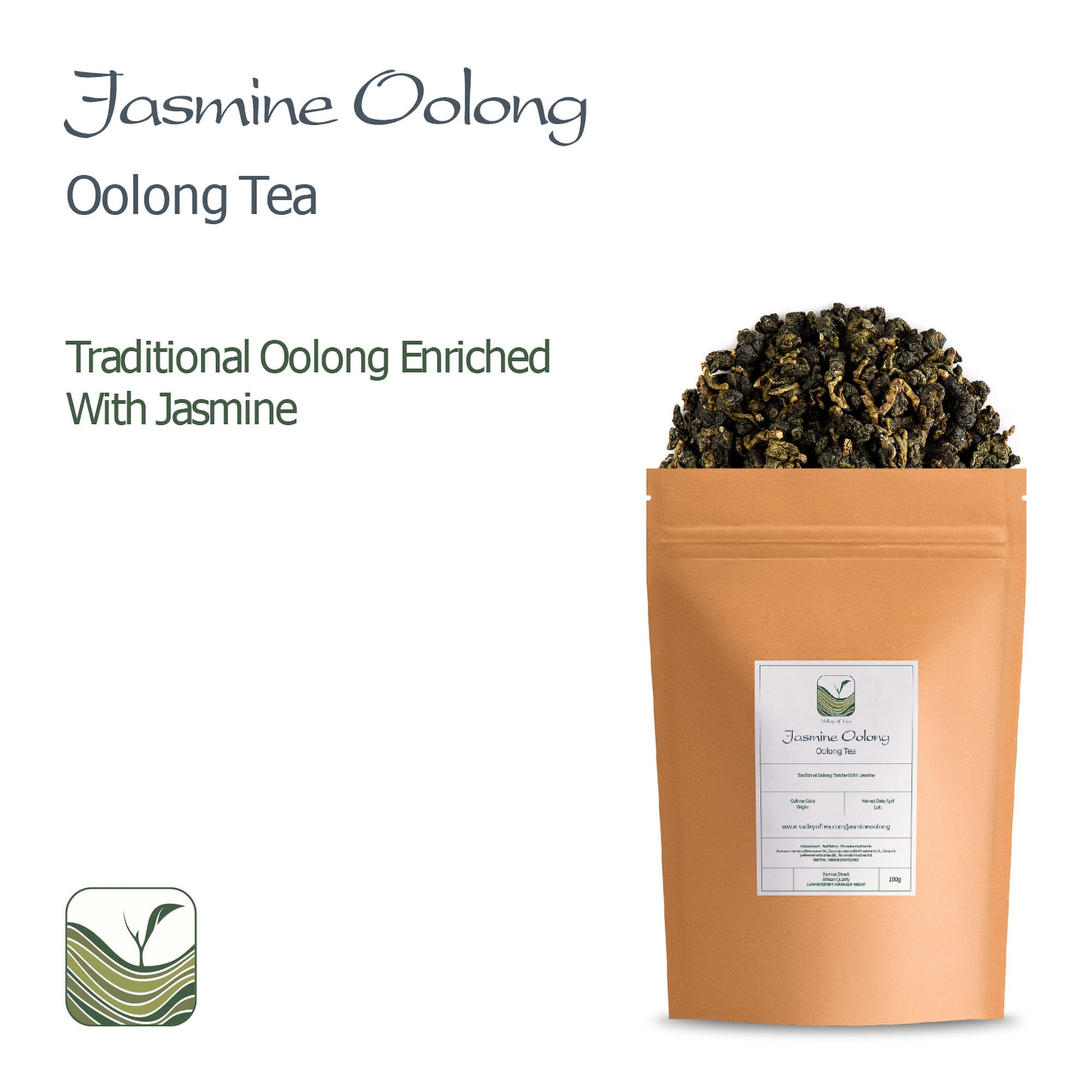Tè Oolong al gelsomino - Qualità artigianale