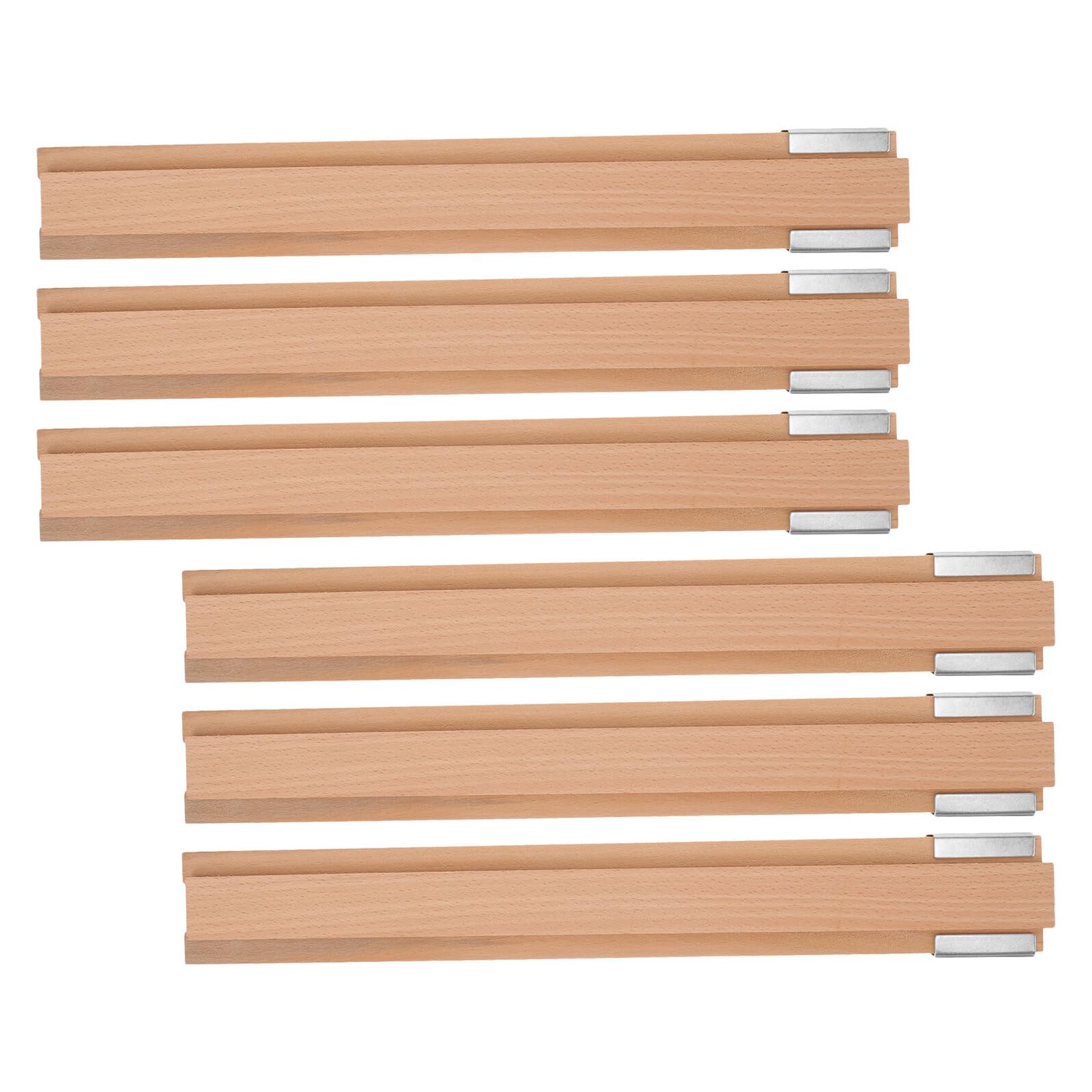 Rieles de madera de 350mm para cajones y guías metálicas de repuesto Homoyoyo