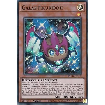 PHHY-DE003 Galaktikuriboh Super Rare 1st Edition German Photon Hypernova with LMS Trading Fieldcenter Card Yugioh