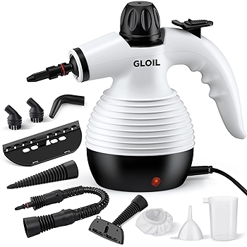 手持蒸汽清洁机 多功能便携家用蒸汽清洗器 带安全锁和配件