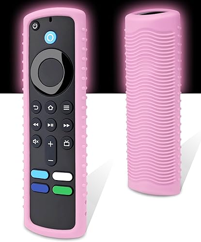 Vista 14 de Funda protectora para control remoto Fire TV, material de silicona amigable, a prueba de caídas, a prueba de polvo, lavable, compatible