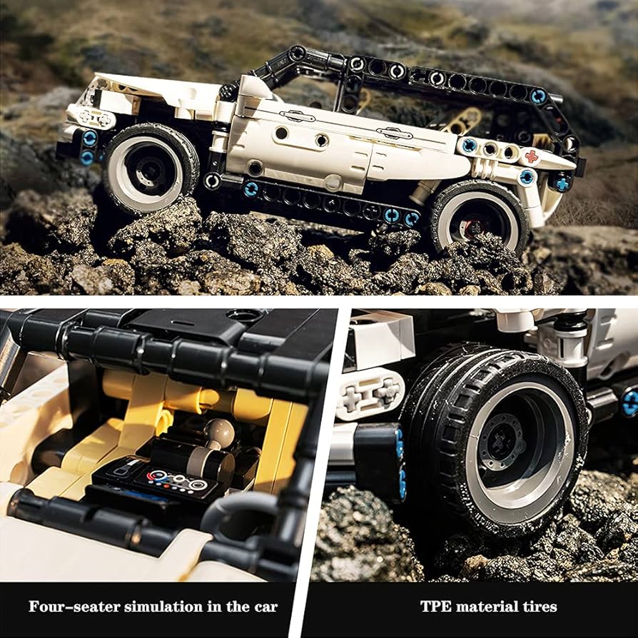 Amazon.co.jp: QMAN RCカービルディングブロック 415個 SUV