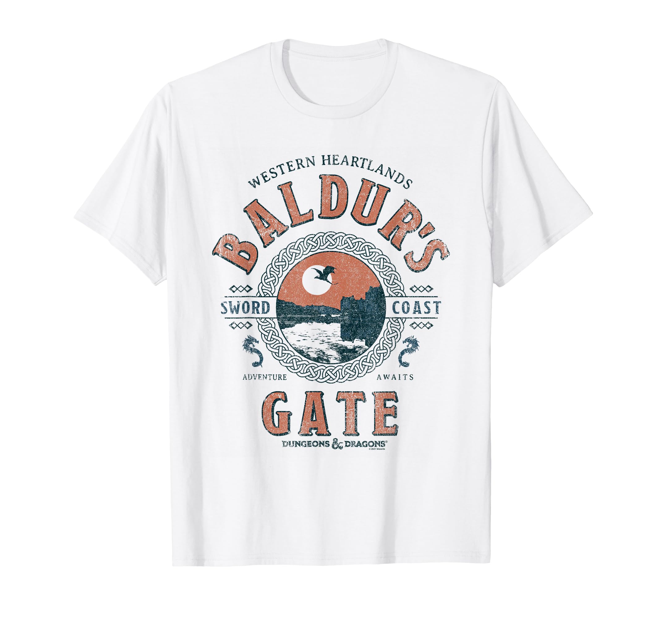 Dungeons & Dragons Adventure Awaits at Baldur's Gate T-Shirt