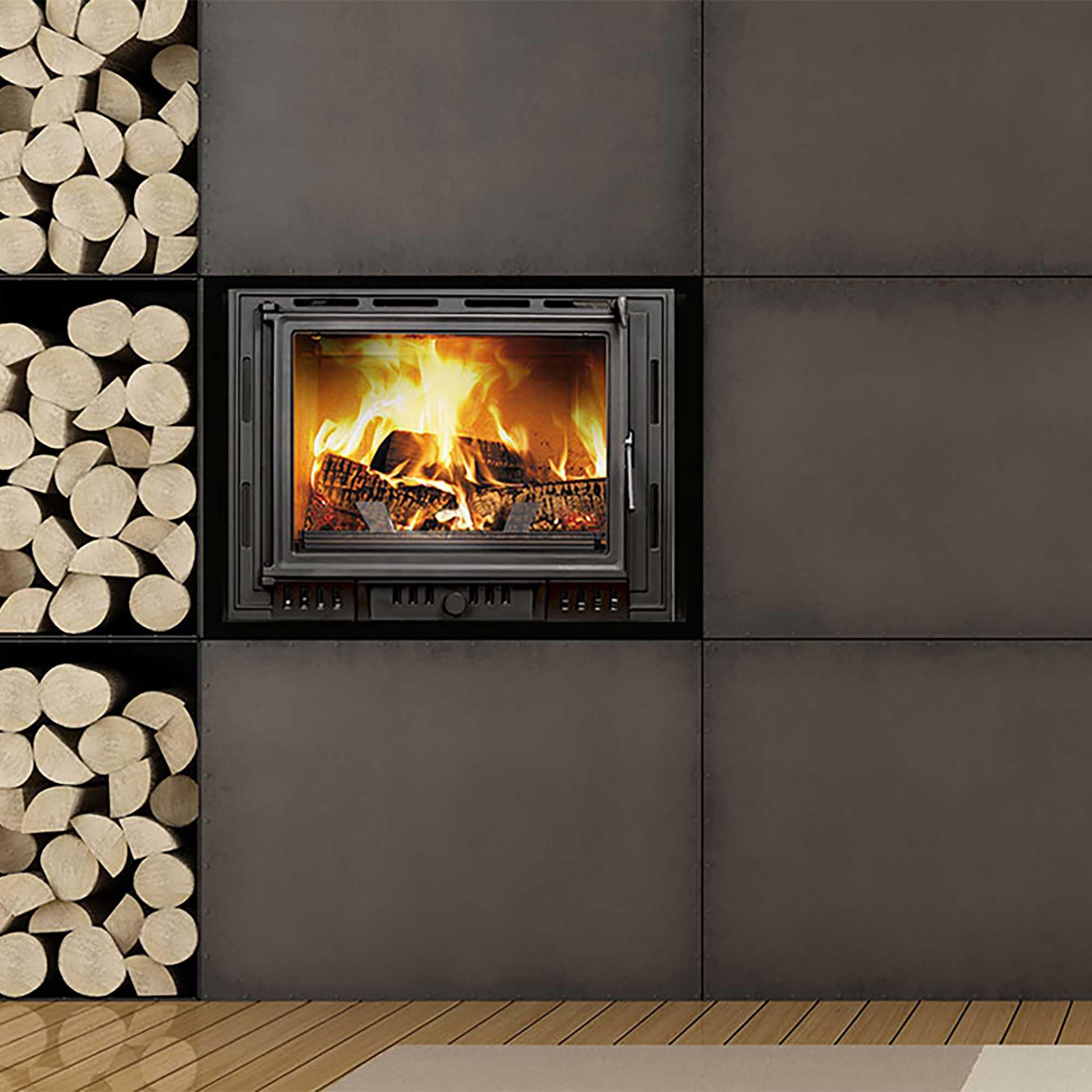Insert de cheminée en fonte - W6 (10,1 kW) ECO
