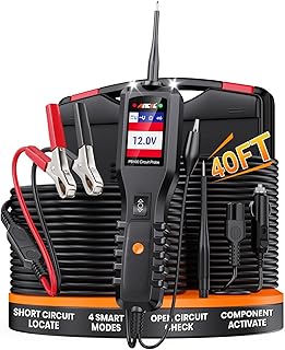 ANCEL PB100 Power Circuit Probe Kit,4-Modes Circuit Tester for 6V-30V Vehicle Electrical System,Automotive Short/Open Circ...