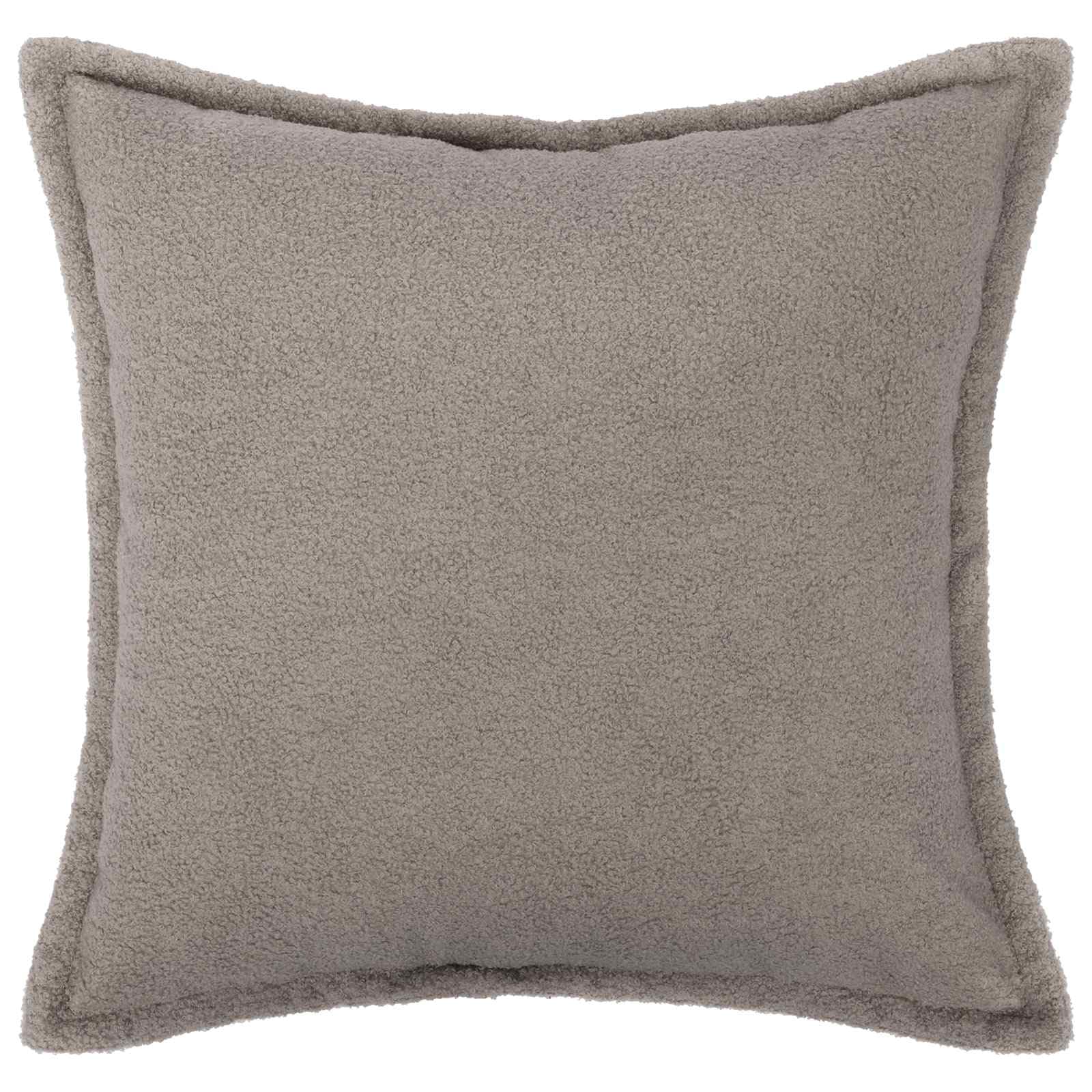 Hothingwell Poszewka na poduszkę 6 szt. Jasnoszare 40 x 40 cm kręcone