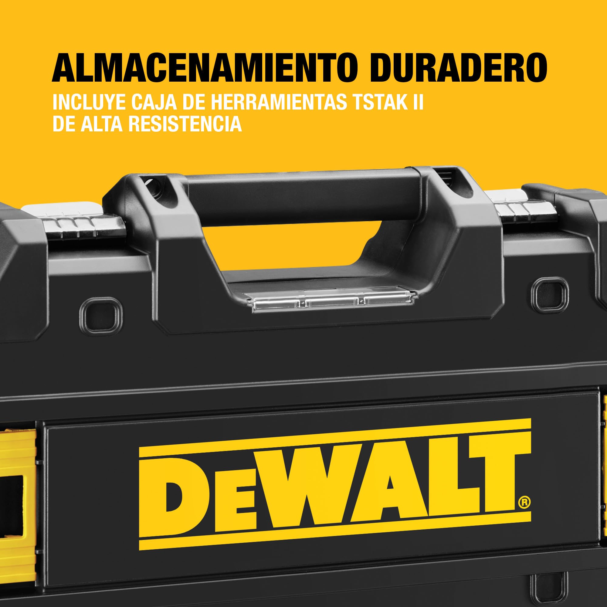 DEWALT Martillo Electroneumático Brushless 24mm SDS-Plus 18V XR, Unidad Sin Batería ni Cargador, DCH273NT-XJ