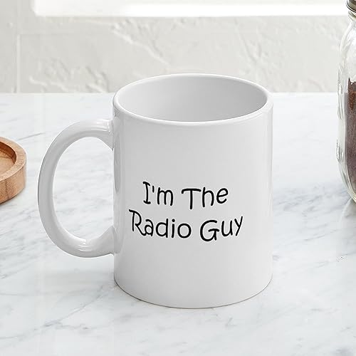 Miniatura 3 de CafePress Taza de café de cerámica I'm The Radio Guy de 11 oz (11.0 fl oz)
