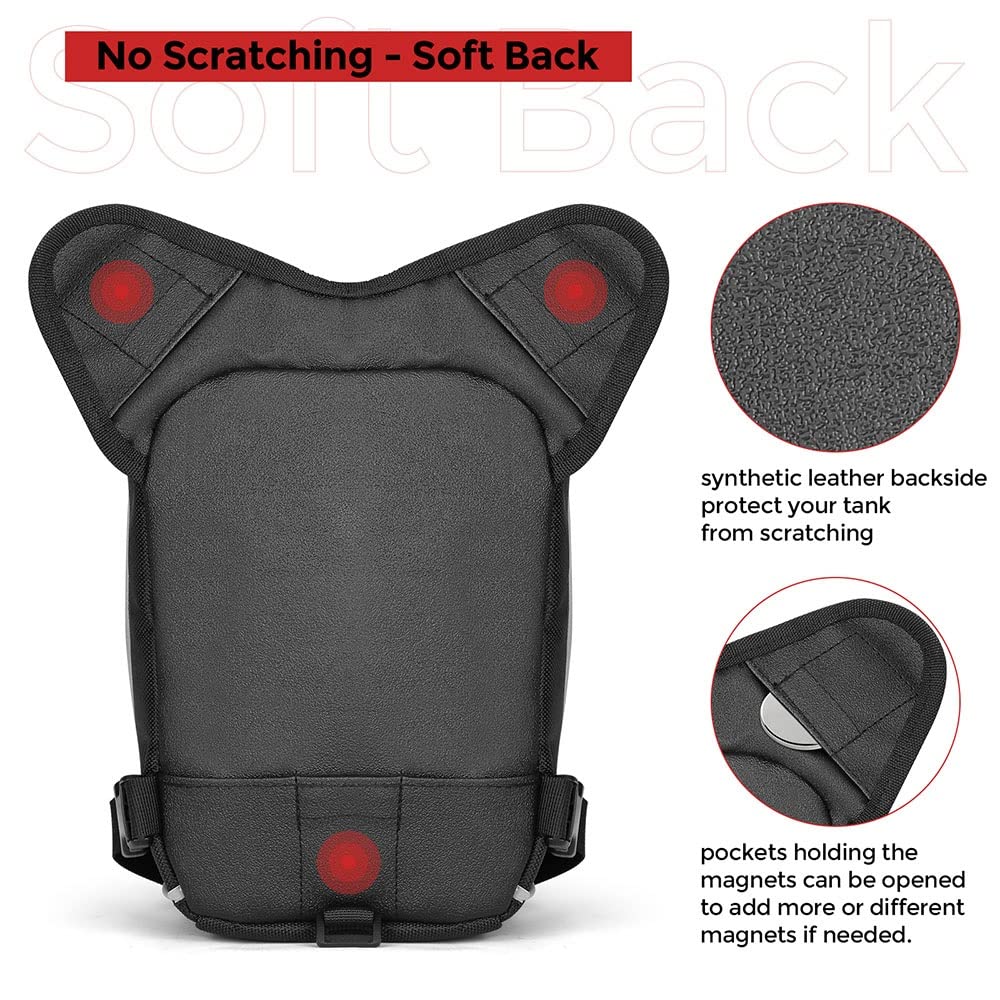 Sac De Réservoir Moto Magnétique Moto Sac À Dos Jambe Sac Taille pour Honda NC750X NC750S