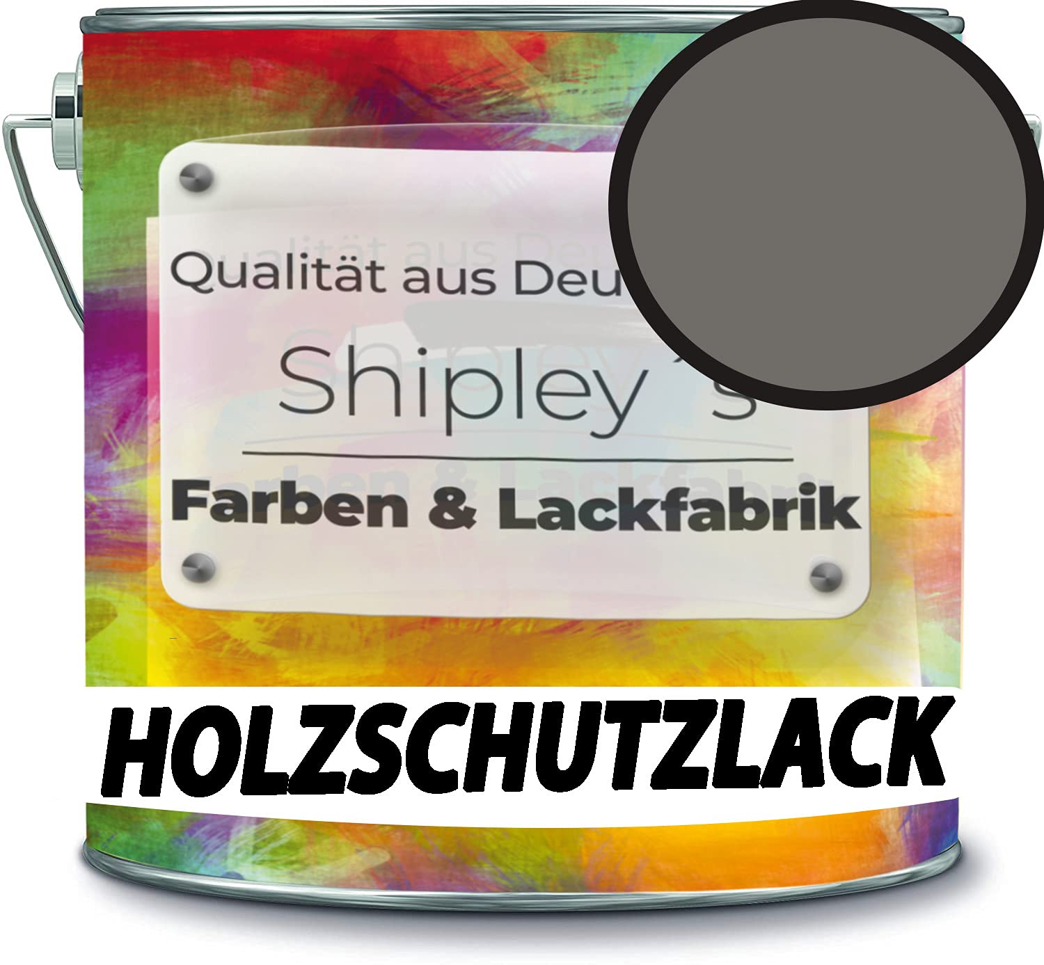 Vernis de protection pour bois gris quartz RAL 7039 longue durée