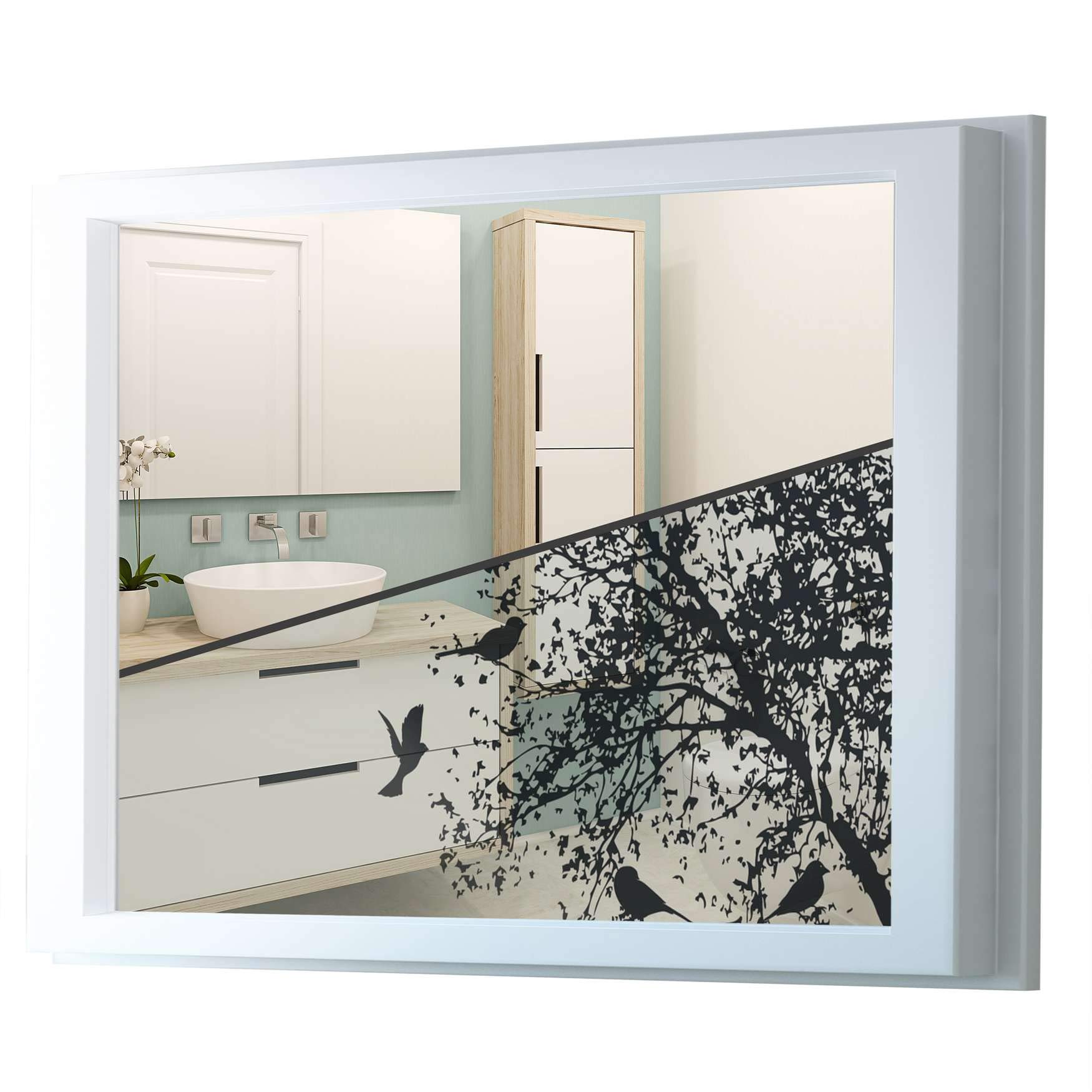 CREATISTO Fensterfolie Sichtschutz - Deutsche Qualität Für Bad, Küche & Kinderzimmer