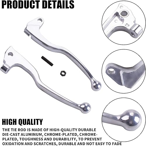 Miniatura 2 de Palancas de embrague de freno delantero compatibles con Yamaha YZ80 YZ125 TW200 XT225 250 XT225 XT250 TTR250 XT350 XT600 TT600
