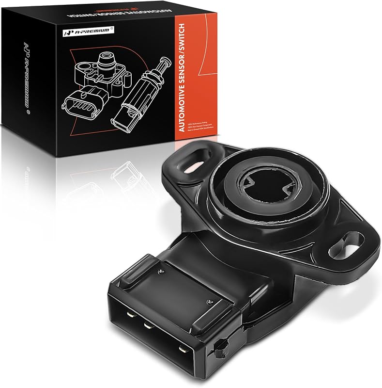 Sensor de posição da borboleta TPS A-Premium para Chrysler, Dodge e Mitsubishi – 1 unidade