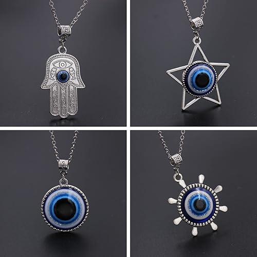 Miniatura 6 de 200 cuentas rojas contra el mal de ojo de 0.197 x 0.315 in para hacer joyas, dijes contra el mal de ojo con agujero de 0.039 pulgadas