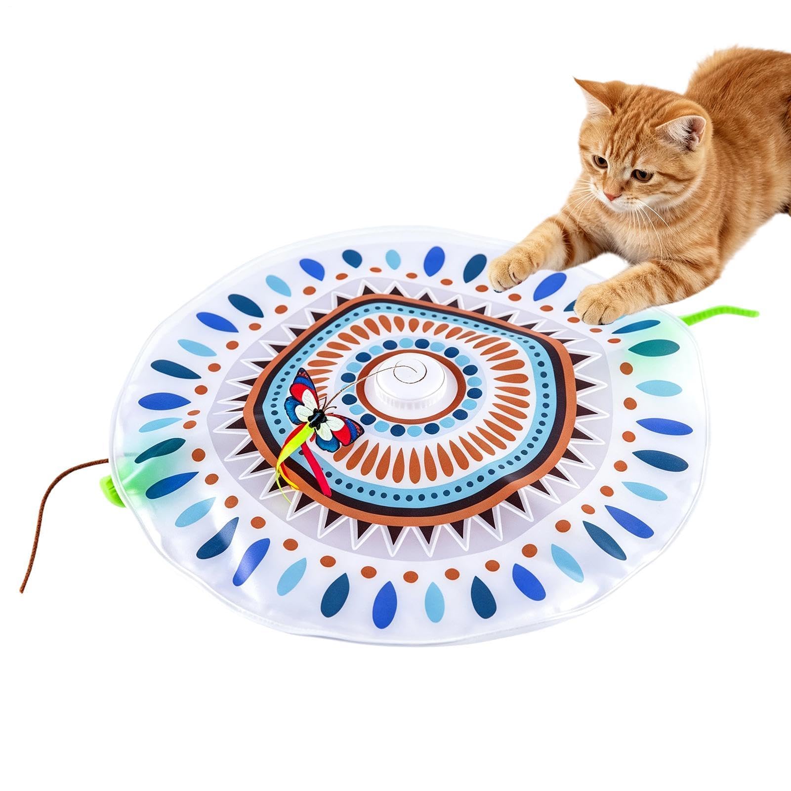 Giocattoli Interattivi per Gatti Di Arricchimento Intelligente | Giocattolo da Esercizio Per Uso Interno Ed Esterno, In Soggiorno, Casa, Balcone E Appartamen