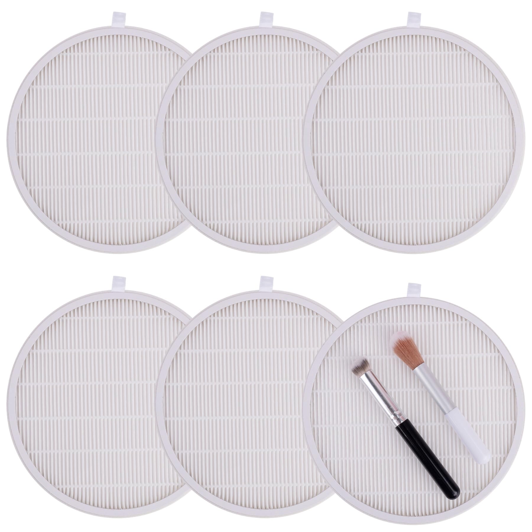 Framendino, 6 Pack Nail Dust Collector Replacement Filter Art Suction for Manicure Store