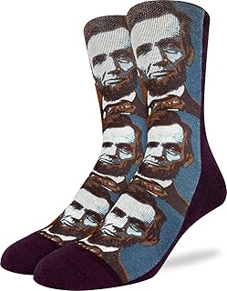 Men's Famous & Historical People Socks, Adult