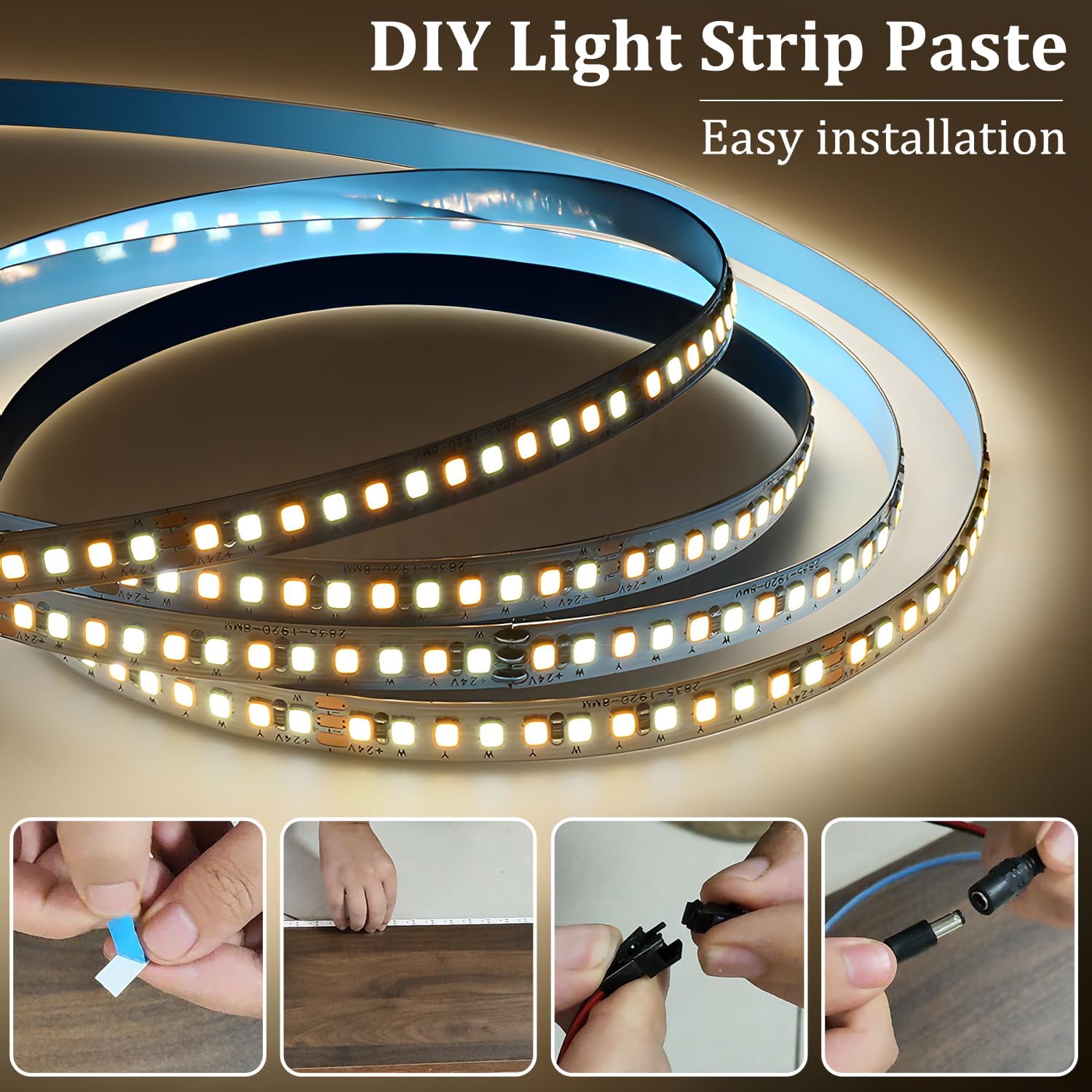 Wall Mounted Solid Wood Wine Rack, Large Wine Rack with LED Light, Industrial Pipe Bar Shelf, for Home Bar, Dining Room & Kitchen (80cm/31.4in)