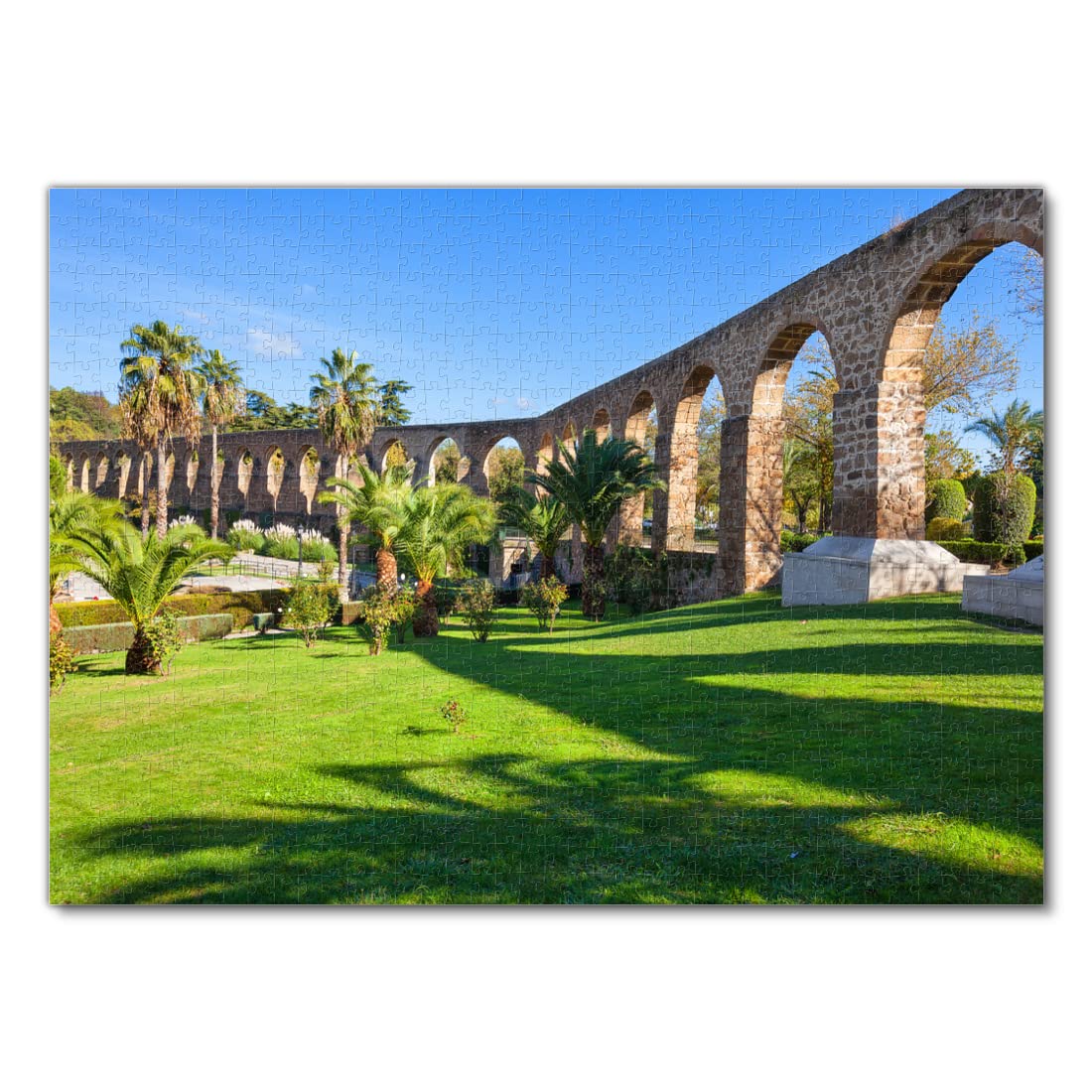 Lais Puzzle – Aquädukt Von San Anton In Plasencia, Spanien, 1000 Teile Panorama