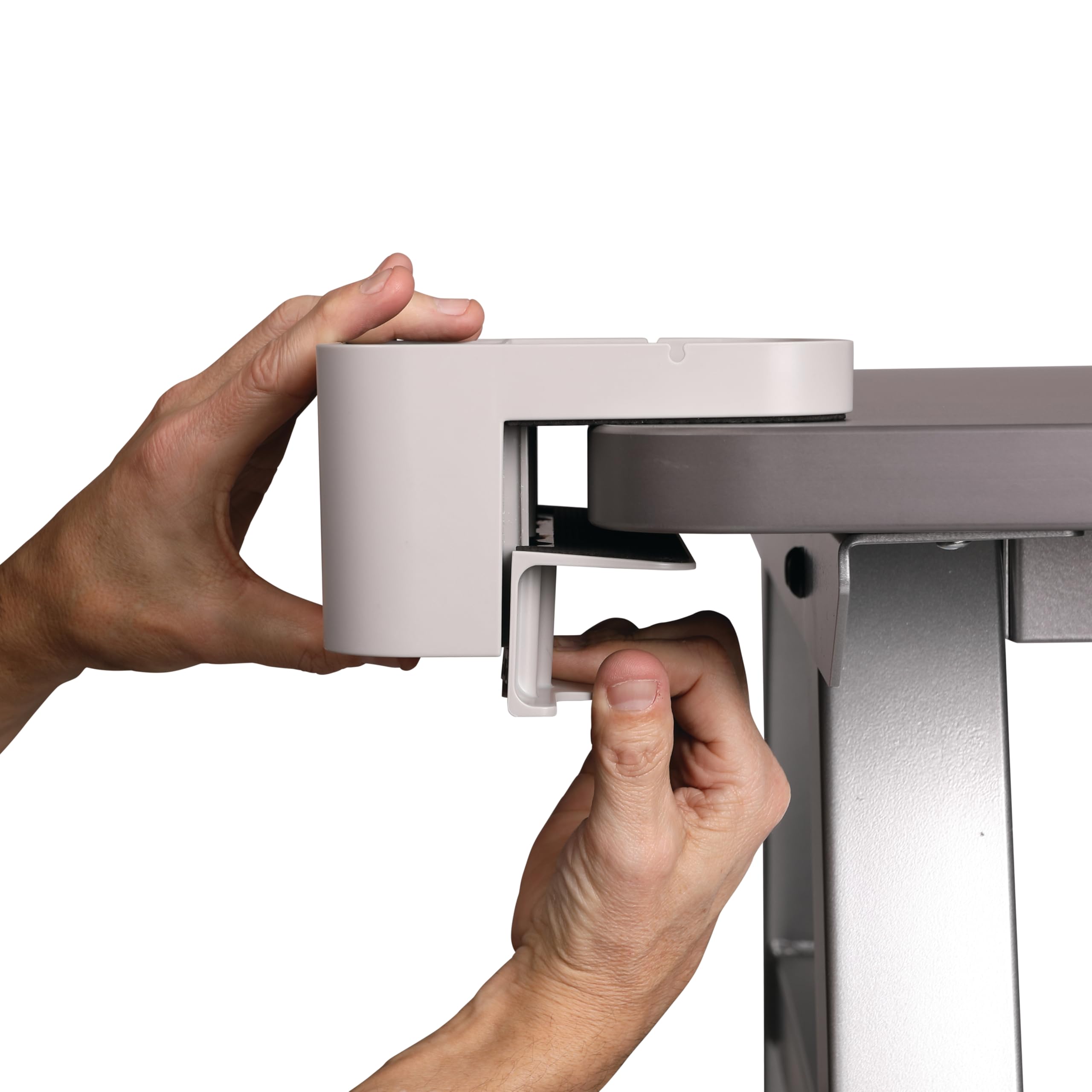 Deflecto Grande organizer da scrivania, accessorio da scrivania, grigio, polimero termoplastico, 8,9 cm H x 22,9 cm L x 15,7 cm L