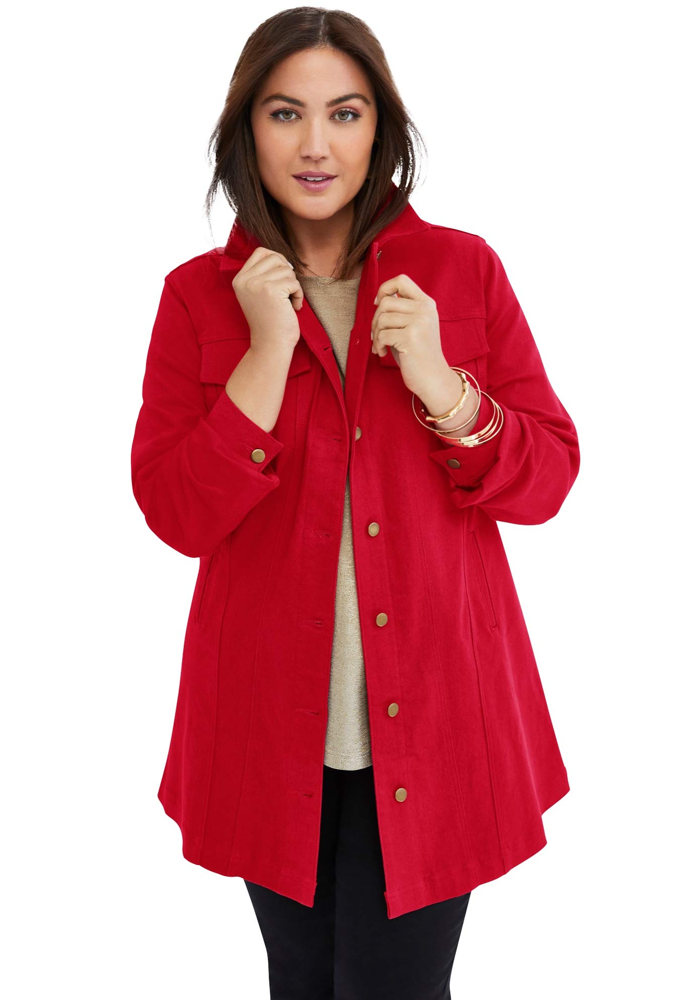 jessica london denim jacket