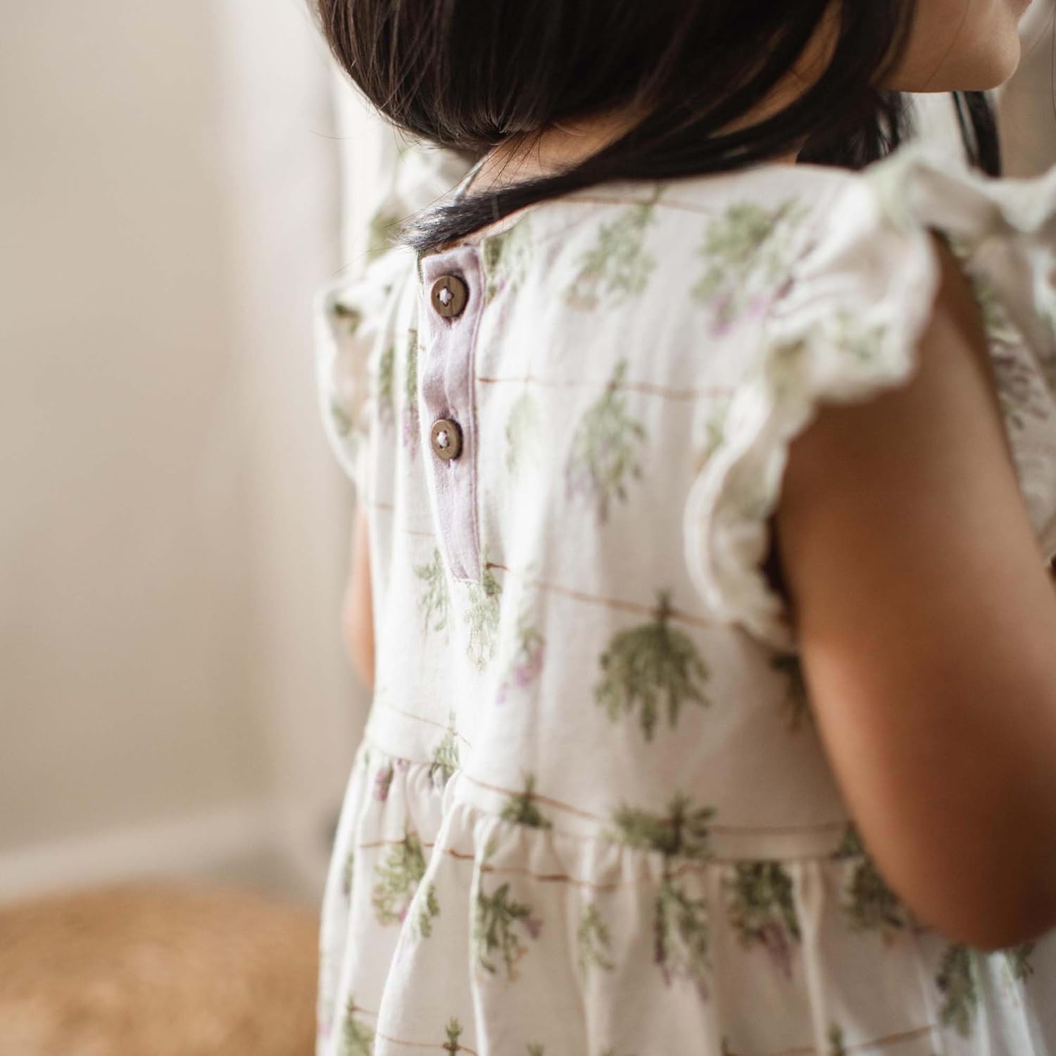 Burt's Bees Baby Baby Girls' Dress, Infant & Toddler, Short & Long-Sleeve, 100% Organic Cotton - Image 4