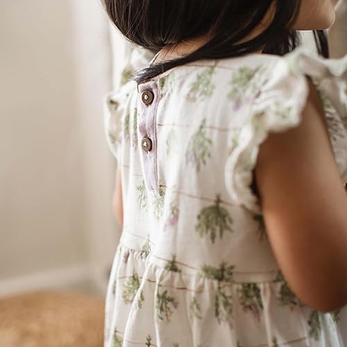 Miniatura 4 de Burt's Bees Baby Vestido para bebé, bebé y niño, manga corta y larga, 100% algodón orgánico