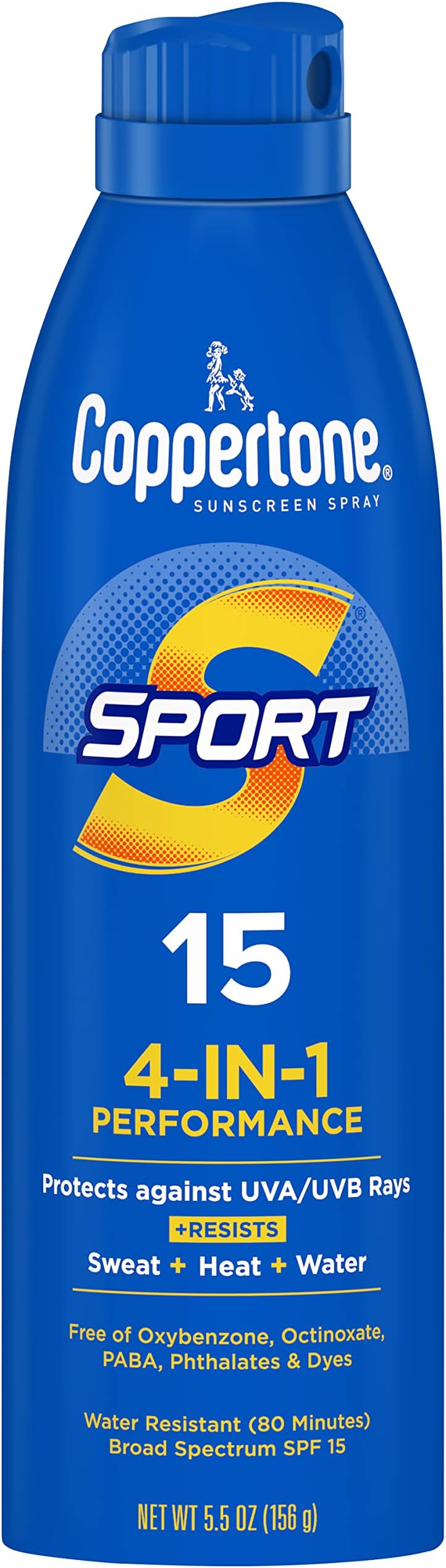 SPORT Continuous Sunscreen Spray Broad Spectrum SPF 15 (5.5 Ounce) (Packaging may vary)