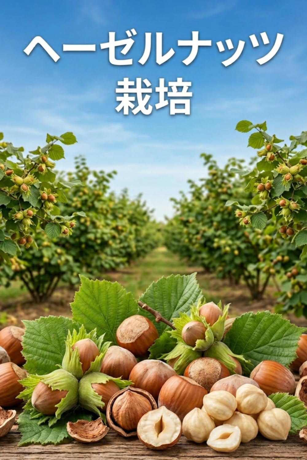 ヘーゼルナッツ栽培: 安定収量を実現するためのヘーゼルナッツ園造成・管理の体系的アプローチ