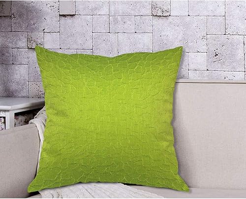 Miniatura 10 de AOYEGO Funda de almohada con monograma rosa brillante, con texto en inglés She Leaves A Little Sparkle Wherever She Goes, funda de almohada