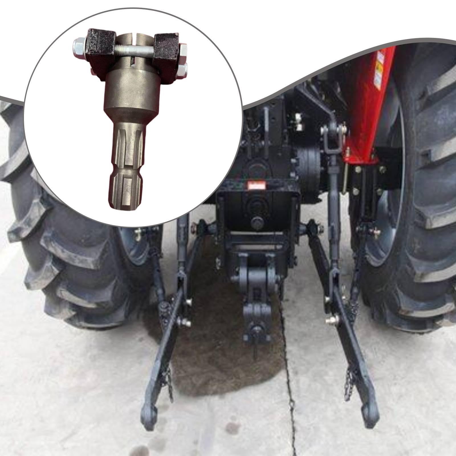Adattatore per albero di uscita PTO trattore, alloggiamento professionale in acciaio, accessorio di facile installazione, convertitore da 6 a 8, Dagli 8 Interni Ai 6