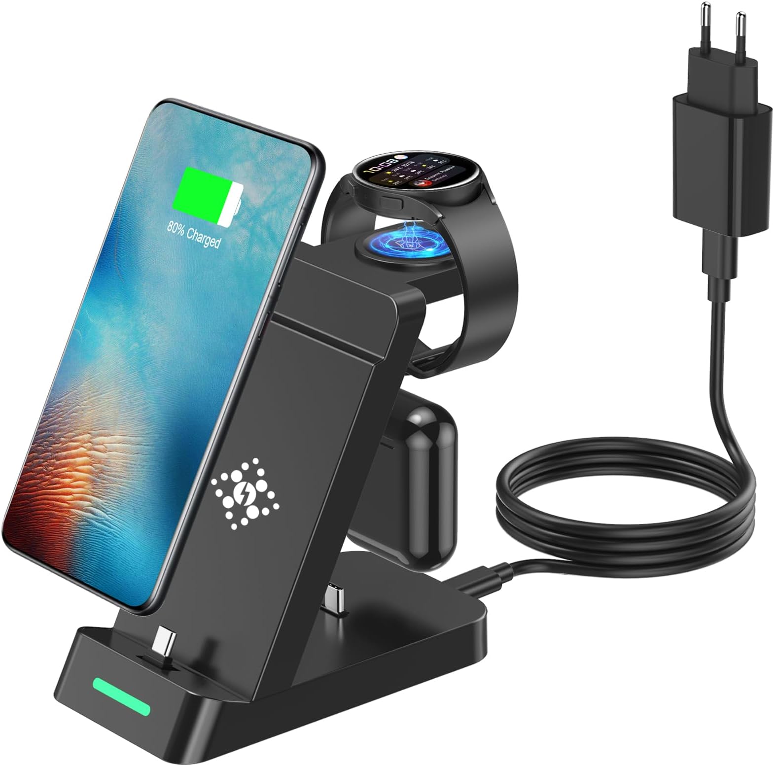 NEUTYPECHIC Chargeur Induction 5 En 1 – 20W Rapide Pour IPhone (sans Fil)