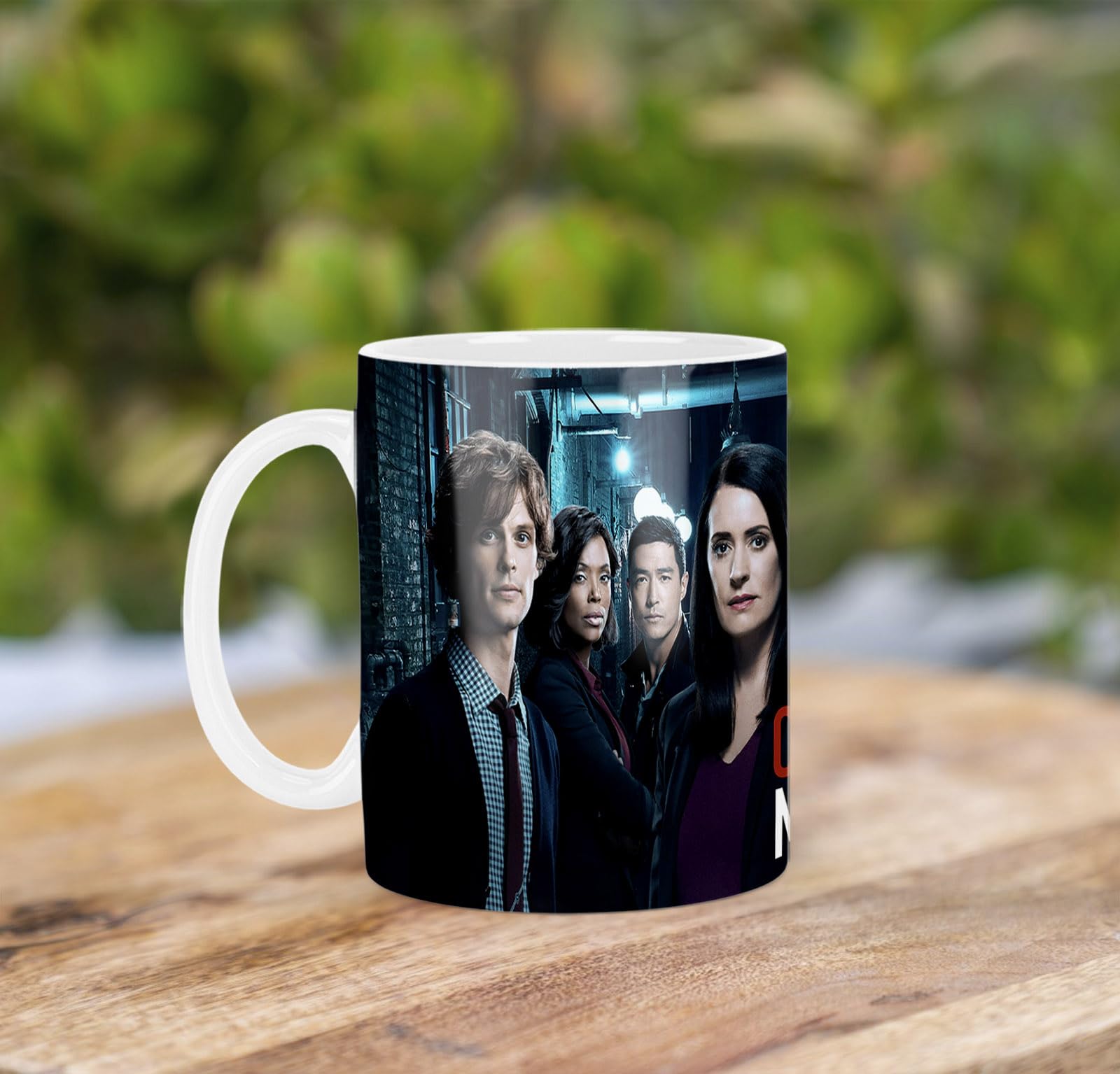 Spencer Reid Criminal Minds Tasse, 325 Ml – Bedruckt, Mikrowellengeeignet, Perfekt Für Fans Der Serie