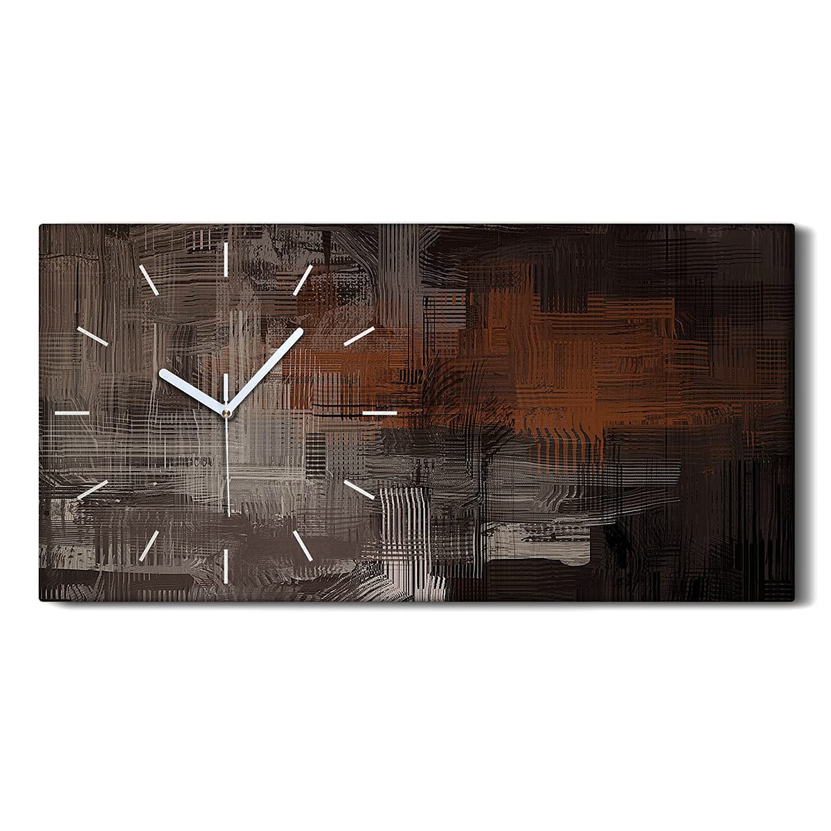 Horloge sur Toile Silencieuse sans Tic-Tac Chambre 60x30