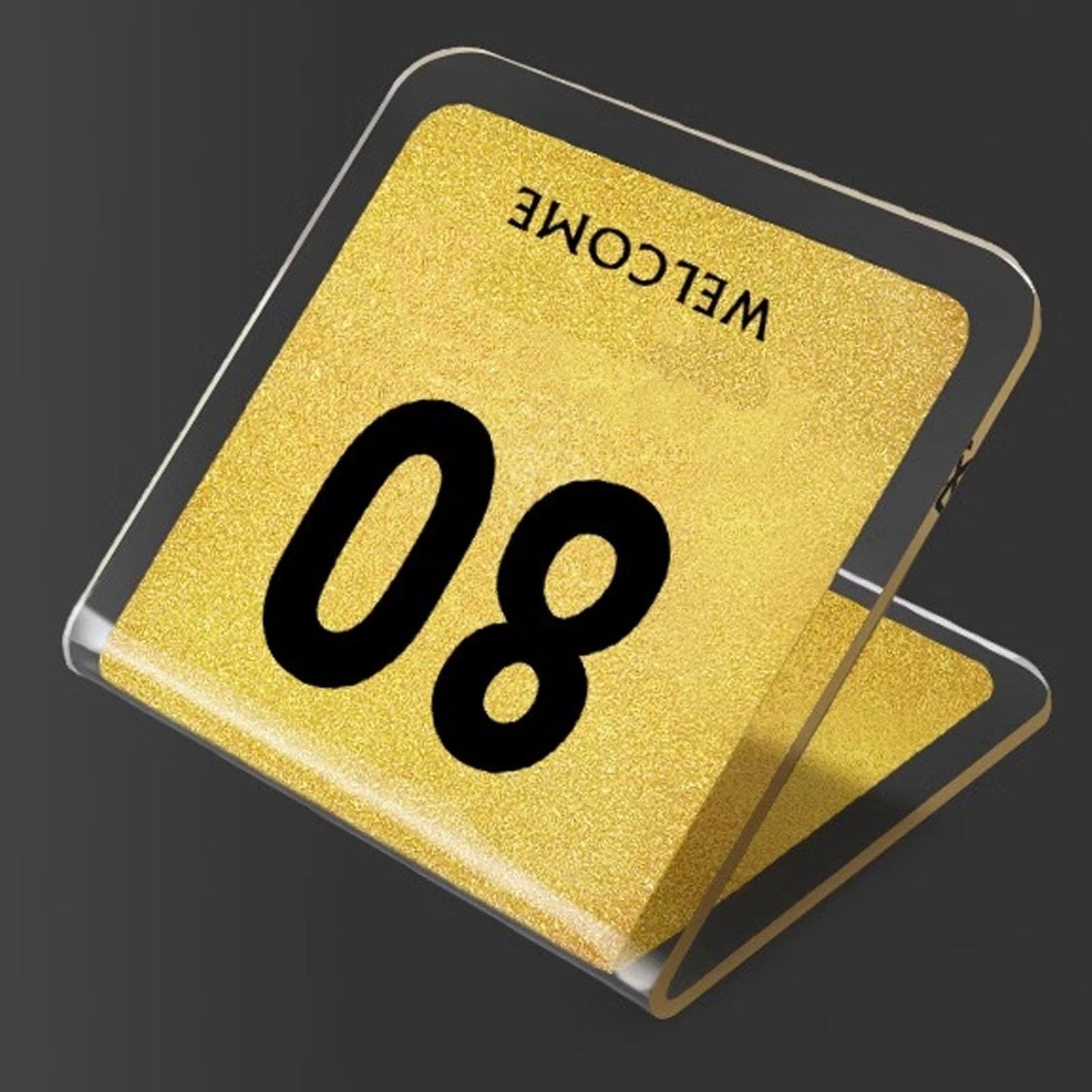 10 tarjetas de números de mesa de acrílico de doble cara, números de mesa de estilo, soportes de mesa de tienda de campaña, tarjetas de tienda de campaña, tarjetas de boda para restaurantes