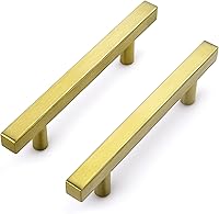 Vista 12 de Ravinte Paquete de 55 tiradores cuadrados de 6 pulgadas de acero inoxidable negro mate para cajones de cocina, manijas de gabinete de 6 pulgadas