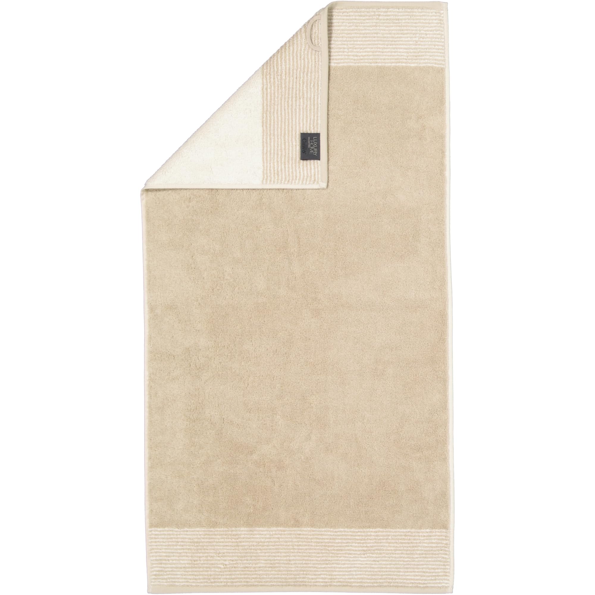 Cawö Handtücher Luxury Home Two-Tone 590 Sand - 33