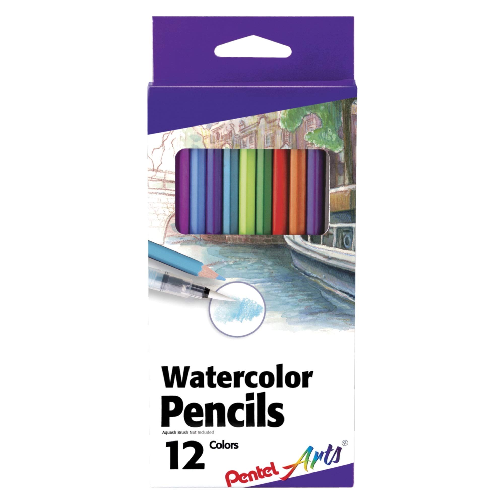 Arts Watercolor Pencil Set, 12 Color Set (CB9-12)